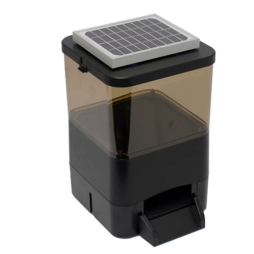 Aquaforte Automatic Fishfeeder mit Solar Panele