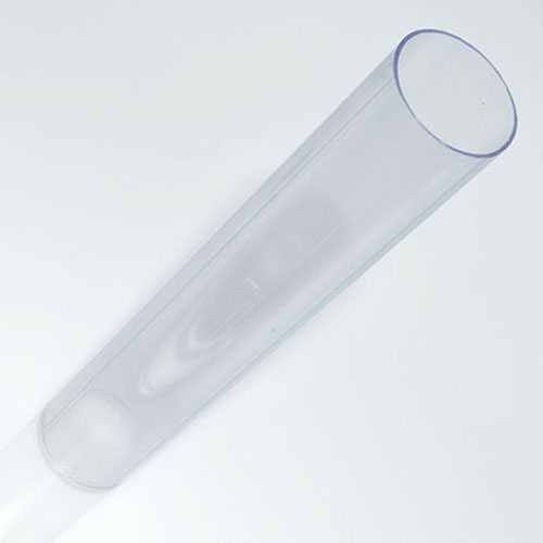 PVC Rohr transparent