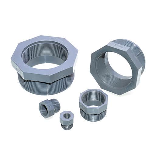 PVC Reduzierring mit Aussen- und Innengewinde