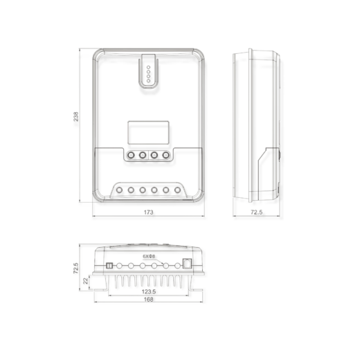 MPPT Charge Controller 30 A 7