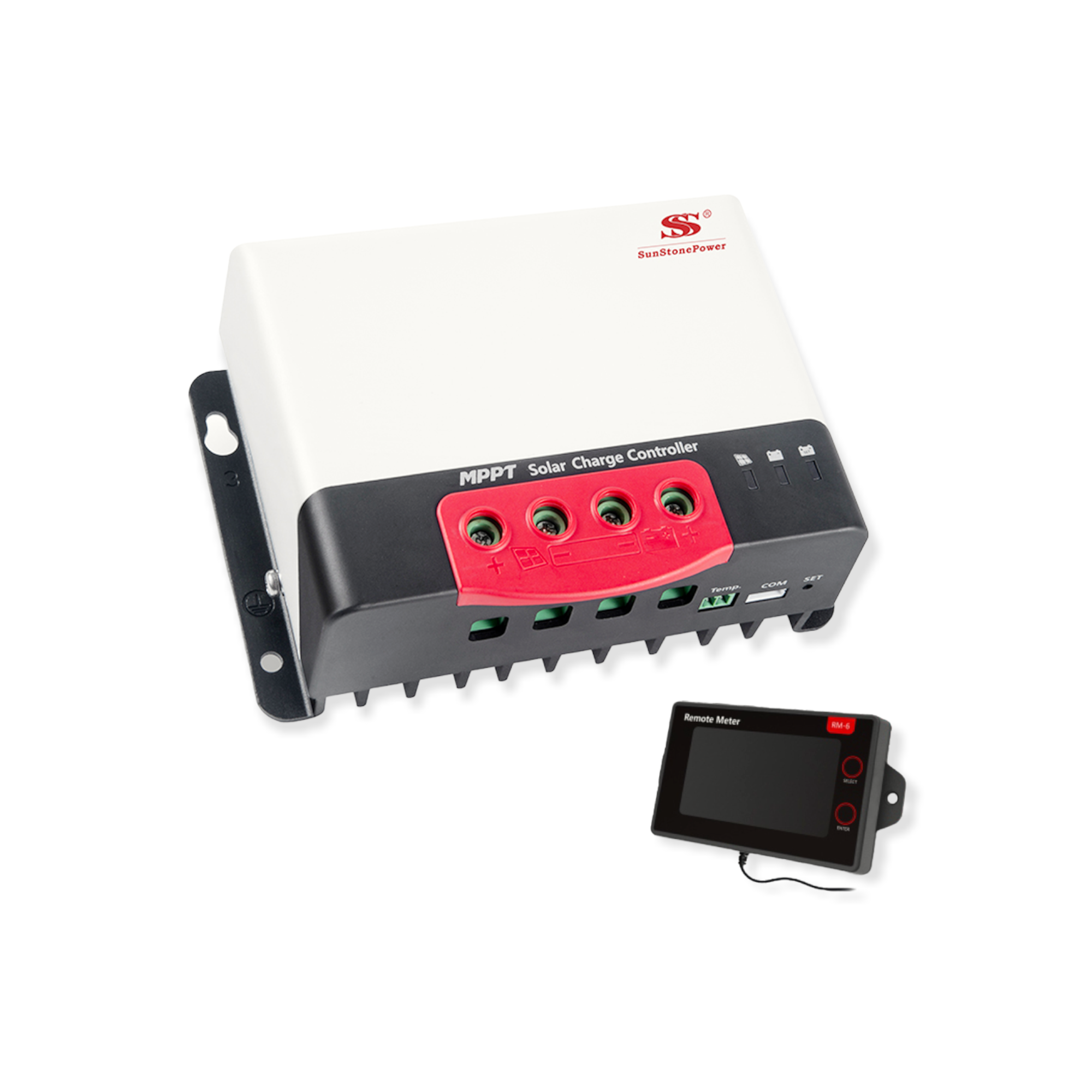 Solar Laderegler MPPT Controller 20 A bis 50 A mit externem LCD