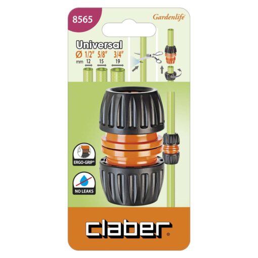 b) Claber_Reparaturverbinder_Einsatz_Schlauch